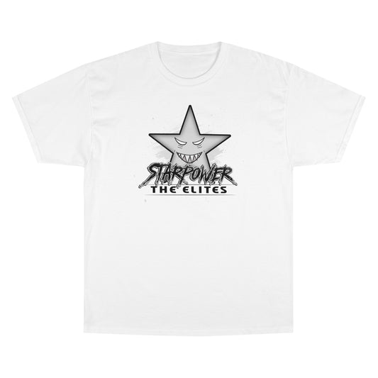 Starpower The Elites T-Shirt - Grey Logo